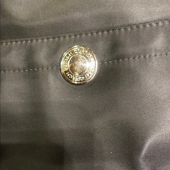 Black Handbag with Silver Accents - Picture 2 of 5